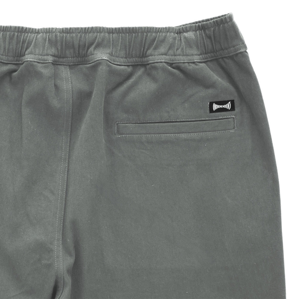 Independent Span Elastic Waist Pants - Slate