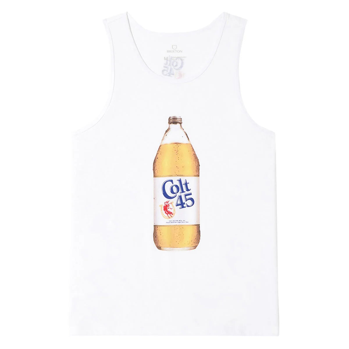 Brixton x Colt45 40oz Tank - White