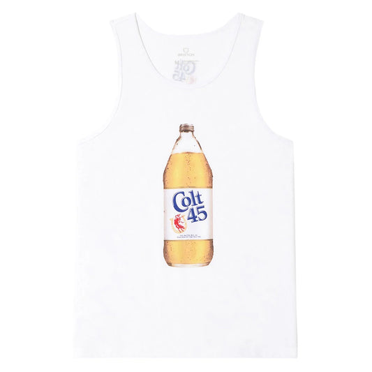 Brixton x Colt45 40oz Tank - White