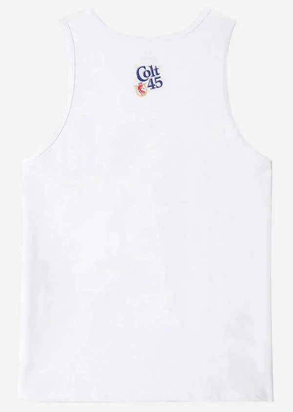Brixton x Colt45 40oz Tank - White