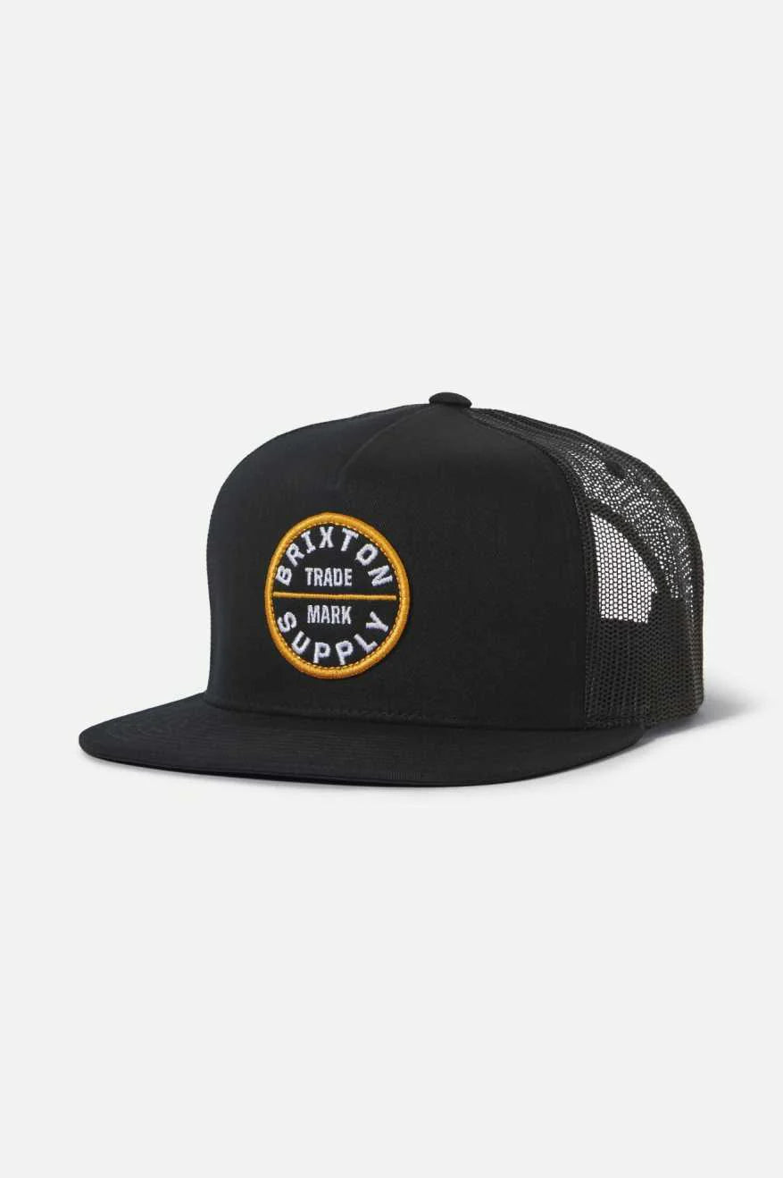 Brixton Oath MP Trucker Hat - Black