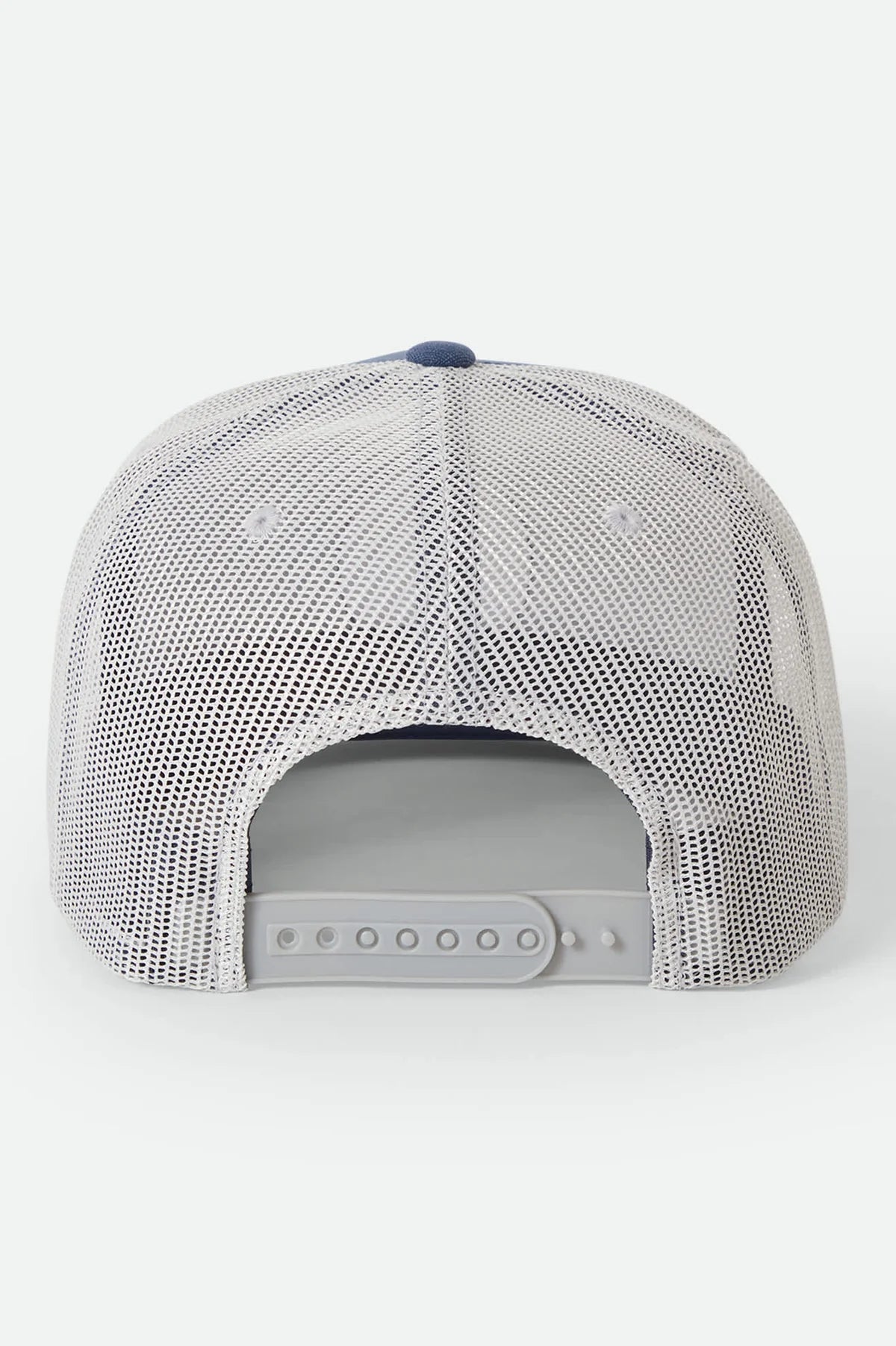 Brixton Oath MP Trucker Hat - Blue Chambray/White