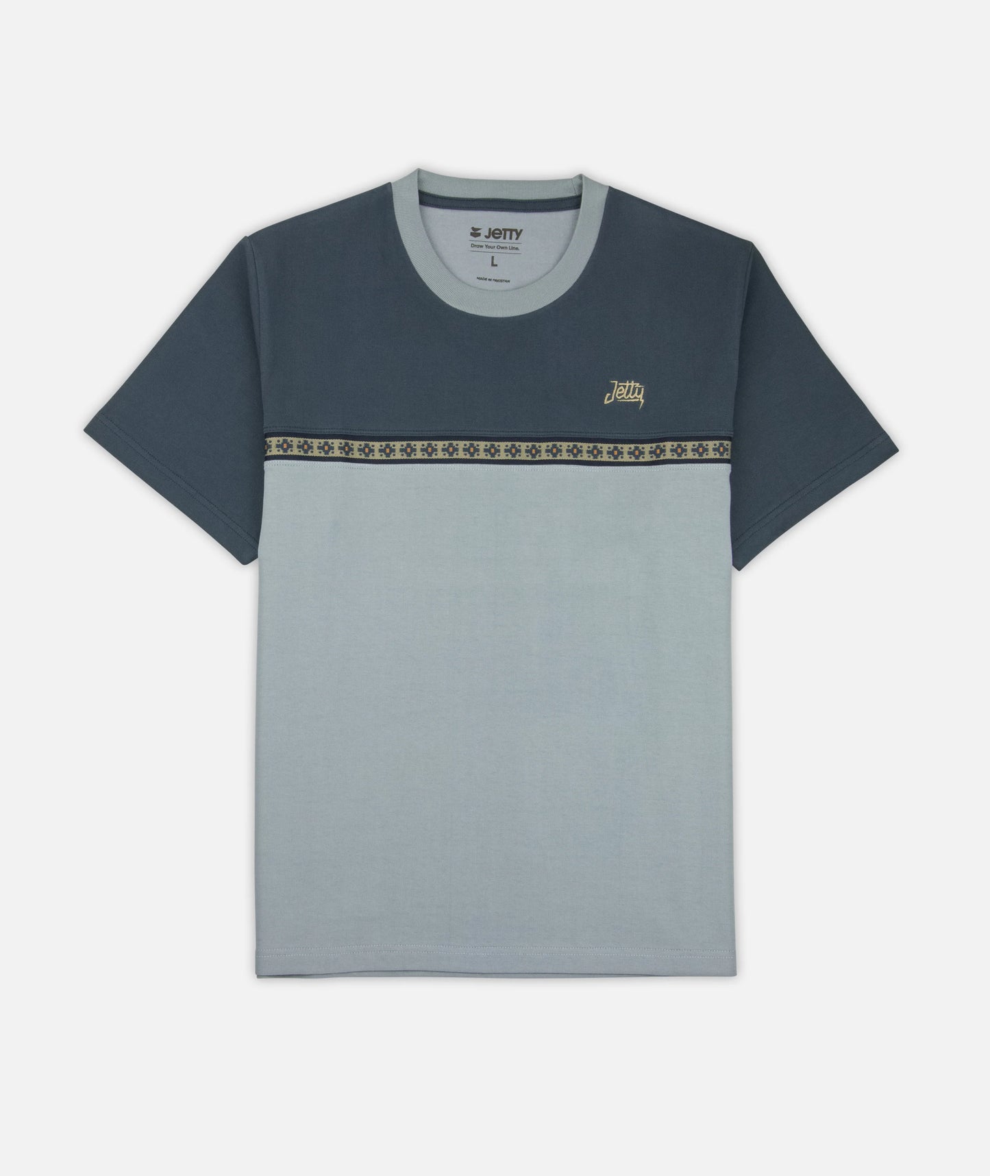 Ember Knit Tee - Blue