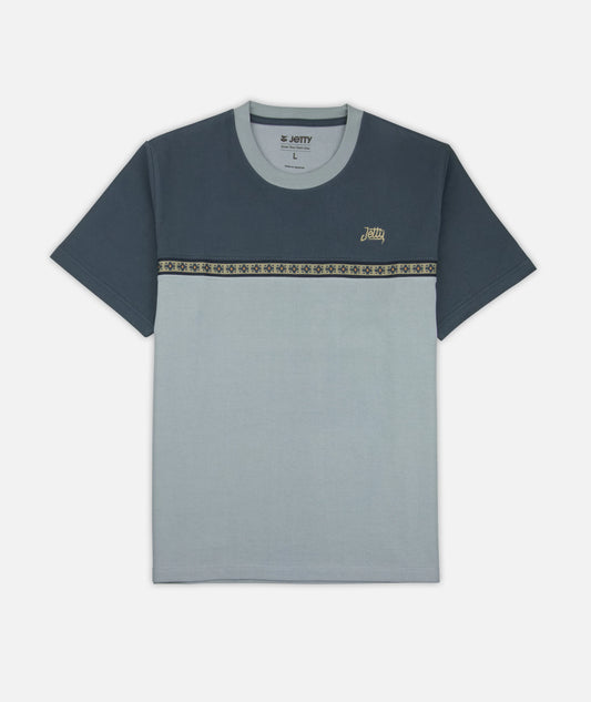 Ember Knit Tee - Blue