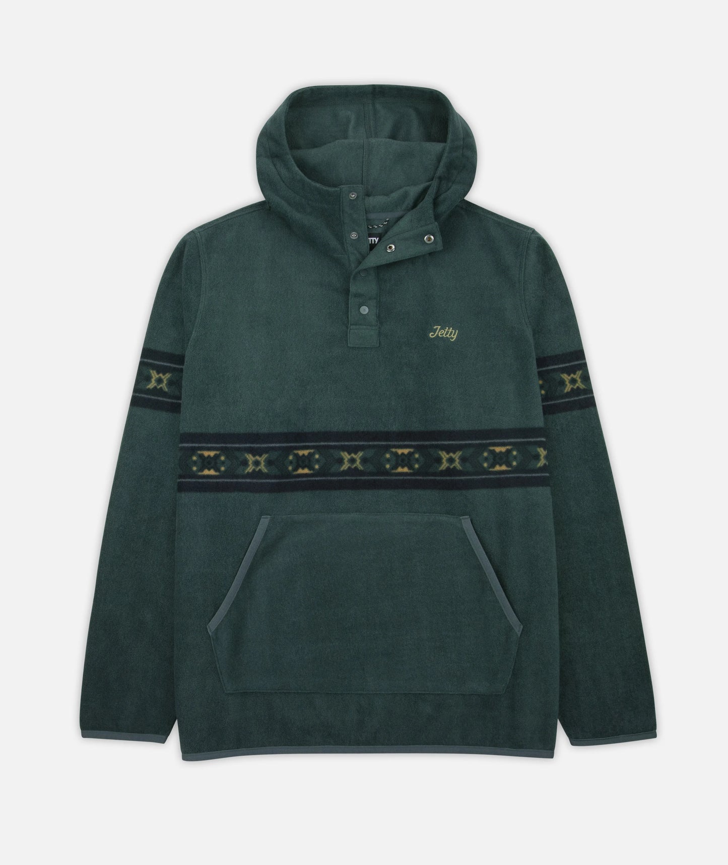 Quintin Fleece Hoodie - Blue