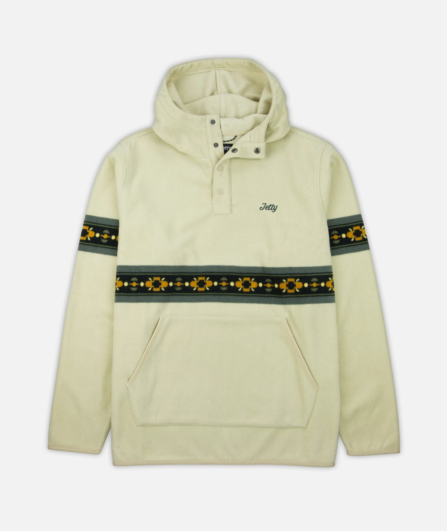 Quintin Fleece Hoodie - Cream