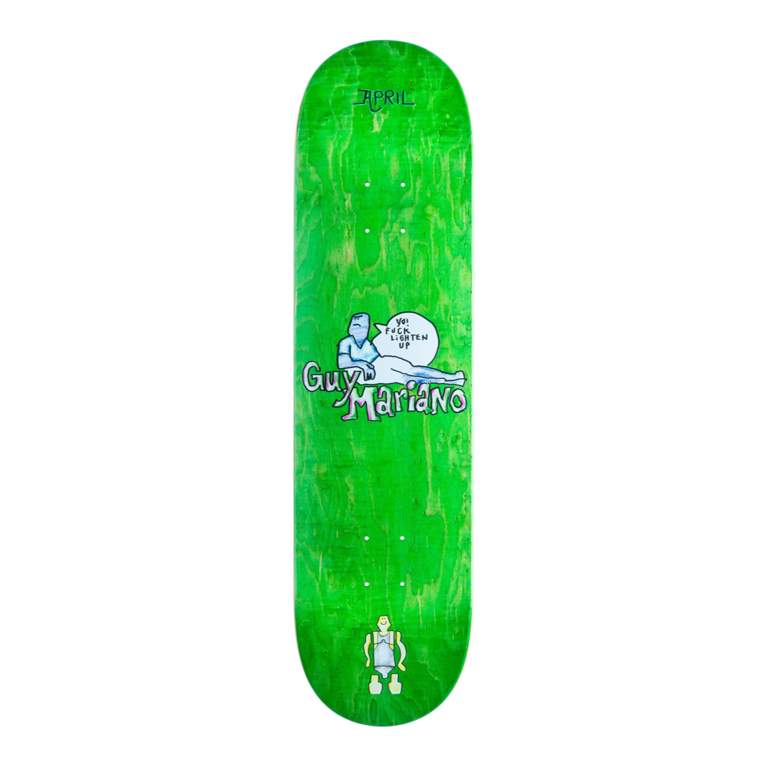 April Guy Mariano By Gonz Pop Green Deck 8.25