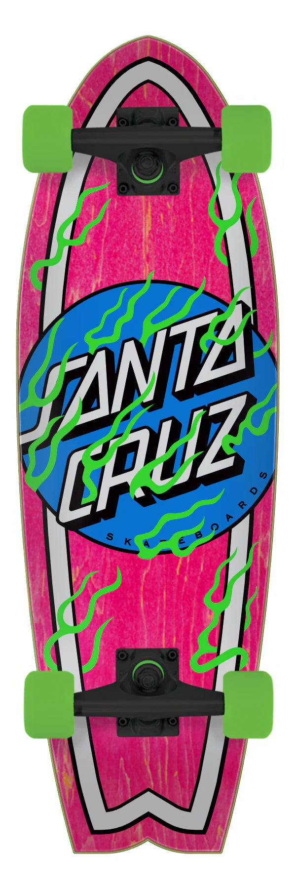 Santa Classic Inferno Dot Shark Cruiser Cruzer