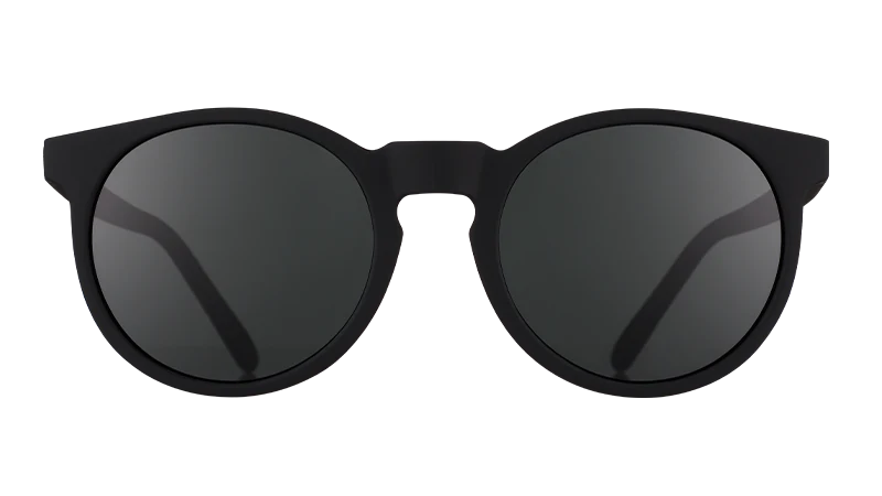 goodr Circle G It's Not Black its Obsidian Sunglasses - Black