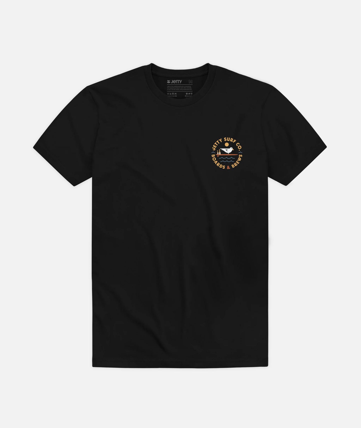 Boards And Brews Tee - Black