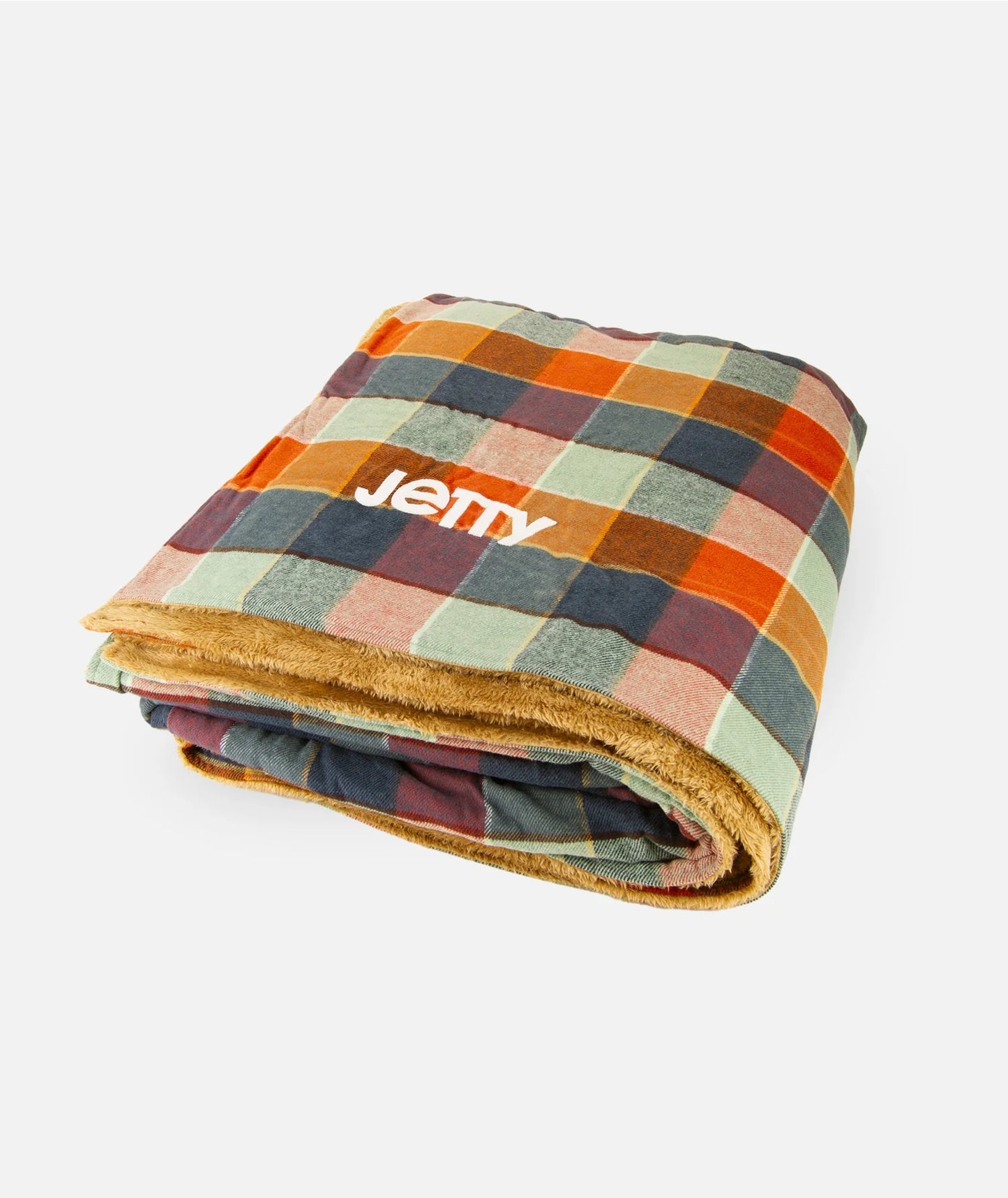 Jetty Fireside Blanket - Rust