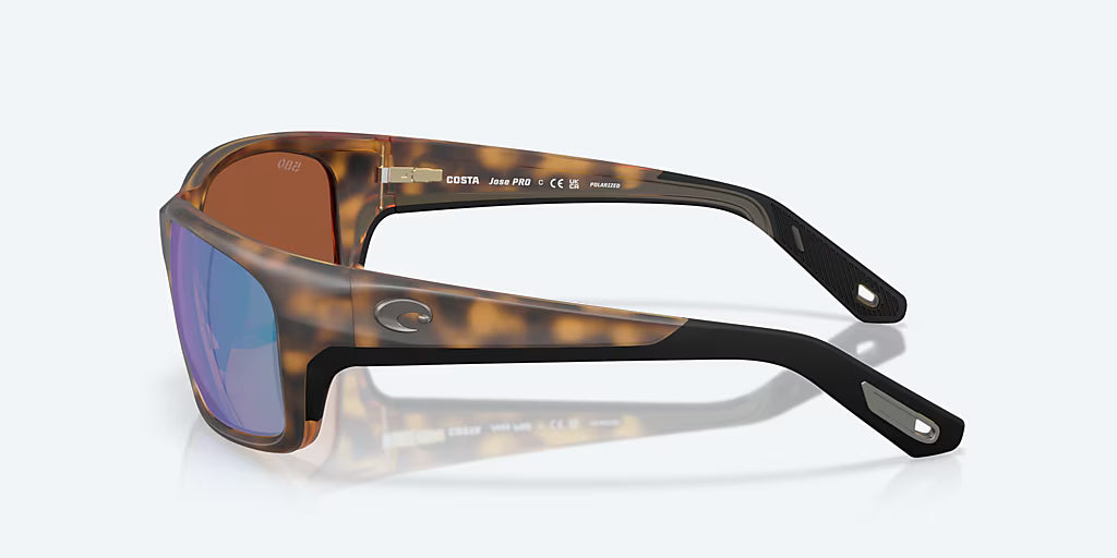 Jose Pro Matte Tortoise w/ Green Mirror 580G