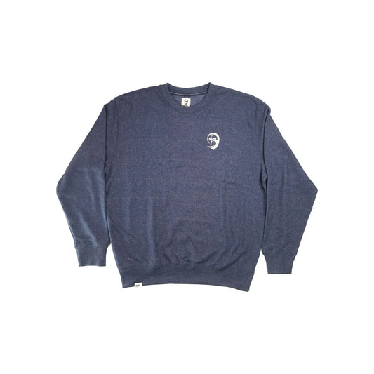 Instinct Julian Crew Neck Sweatshirt- Navy