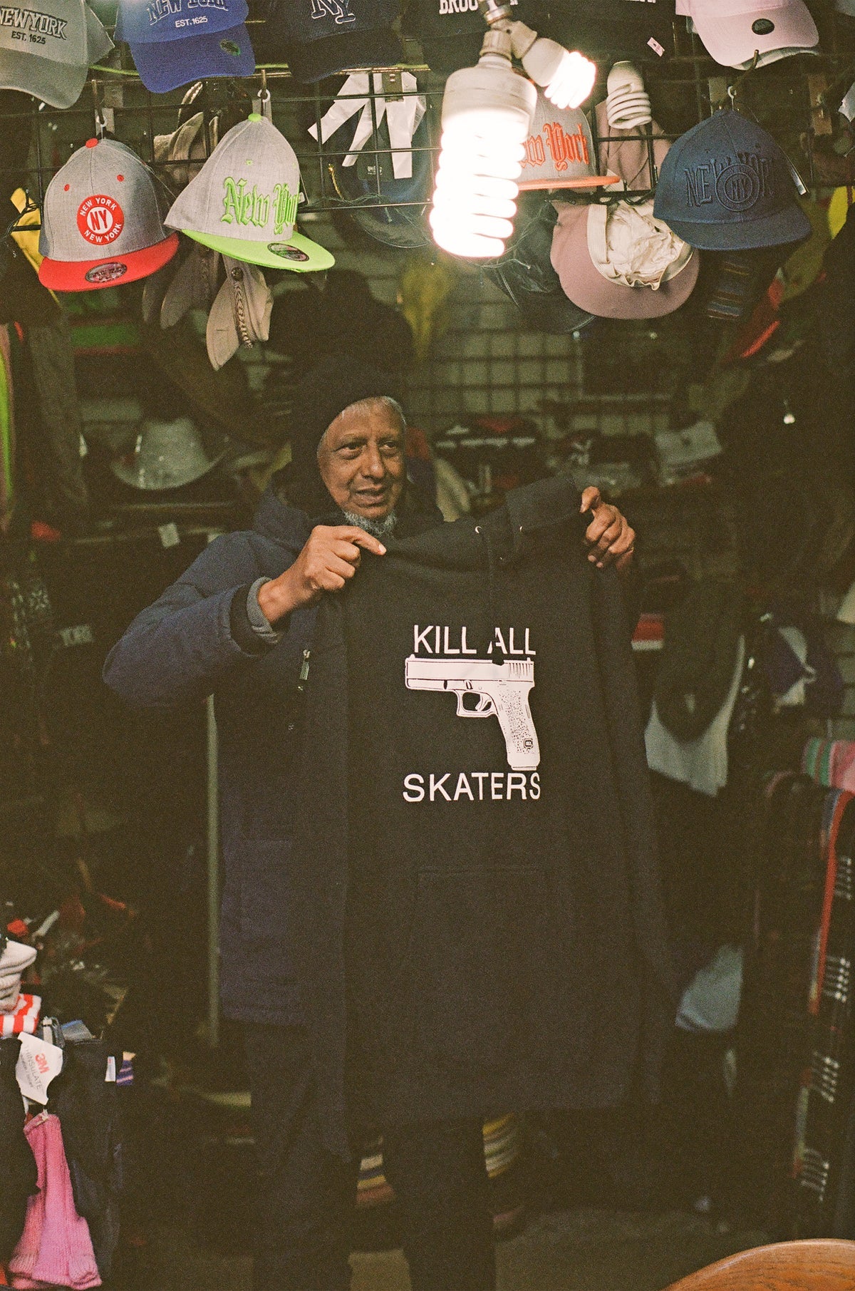 Kill All Skaters Hoodie - Black