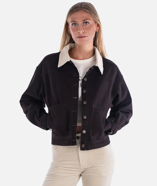 Kai Coat Shacket Jacket - Brown