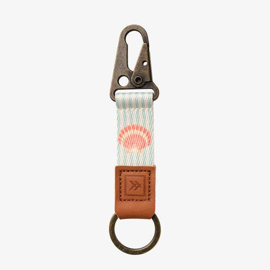 Thread Keychain Clip - Shells