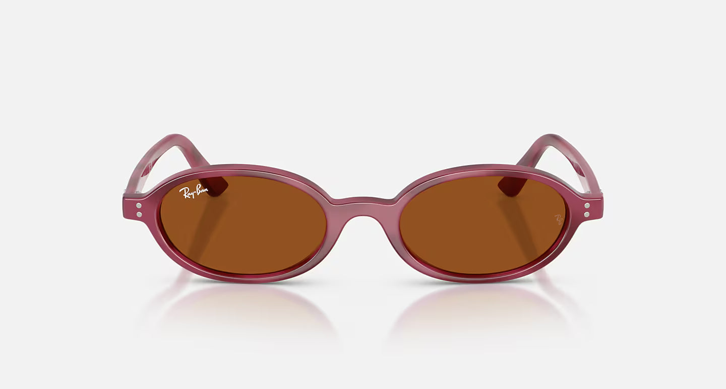 Khal Bio-Based RB4472 Violet Havana w/ Dark Brown Lens