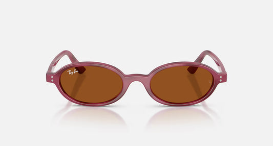 Khal Bio-Based RB4472 Violet Havana w/ Dark Brown Lens