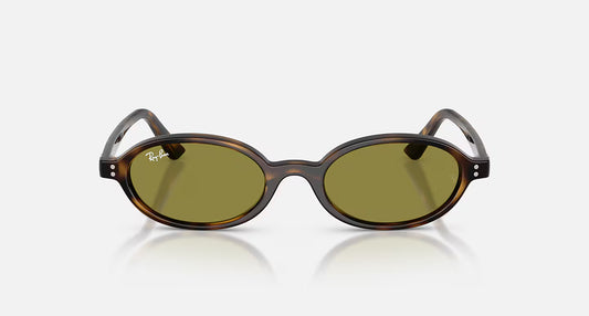 Khal Bio-Based RB4472 Polished Havana w/ Green Lens