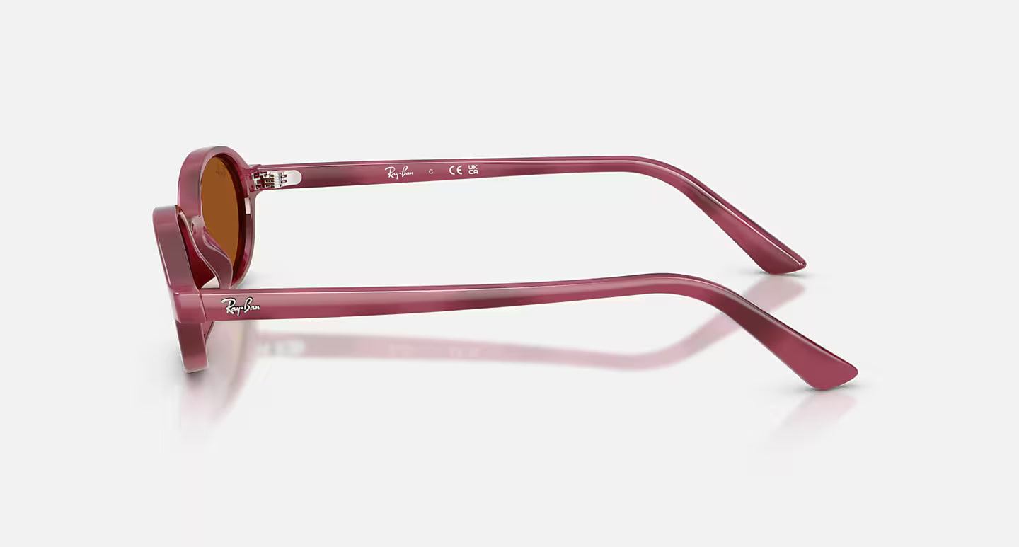 Khal Bio-Based RB4472 Violet Havana w/ Dark Brown Lens