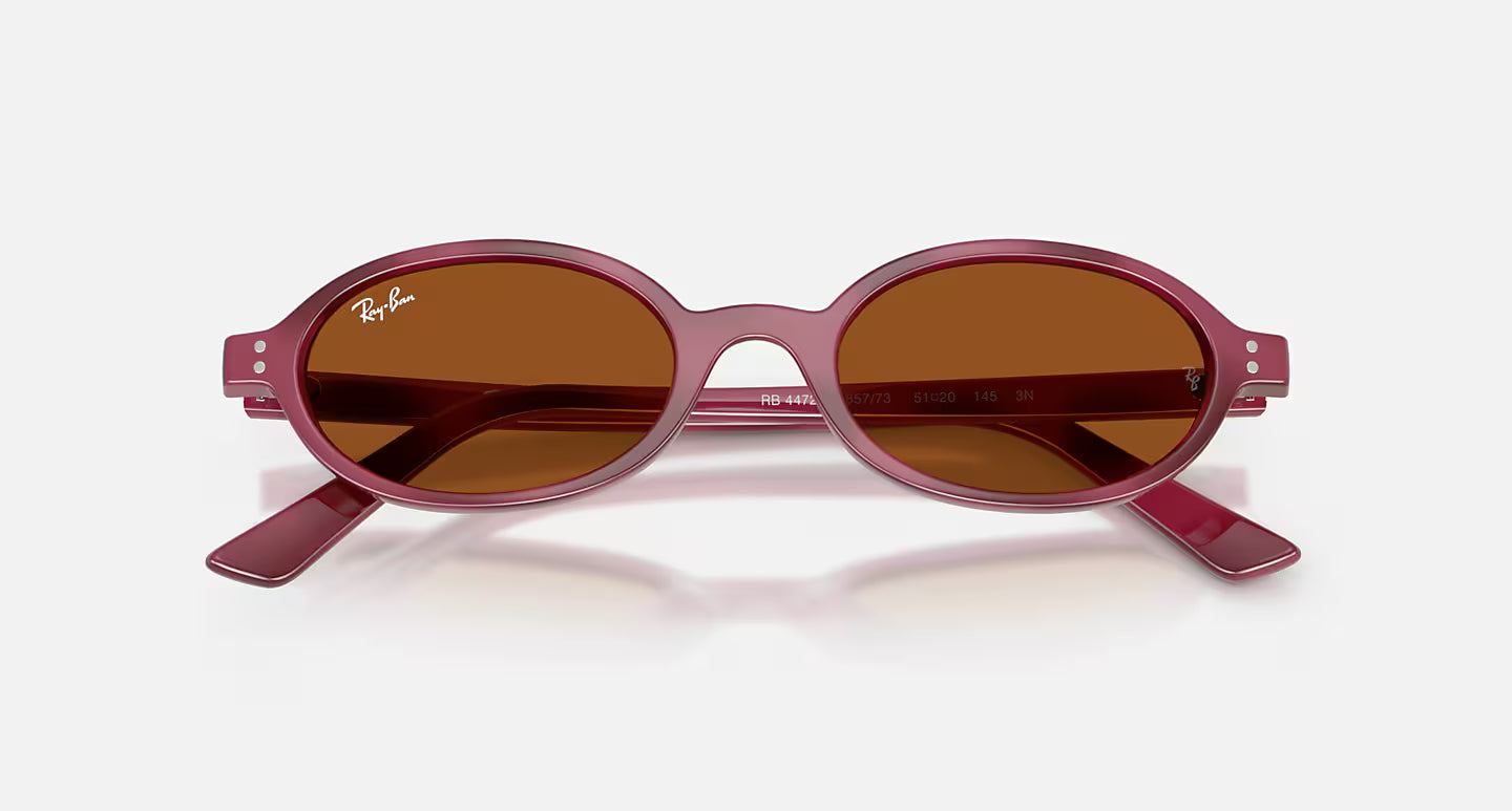 Khal Bio-Based RB4472 Violet Havana w/ Dark Brown Lens