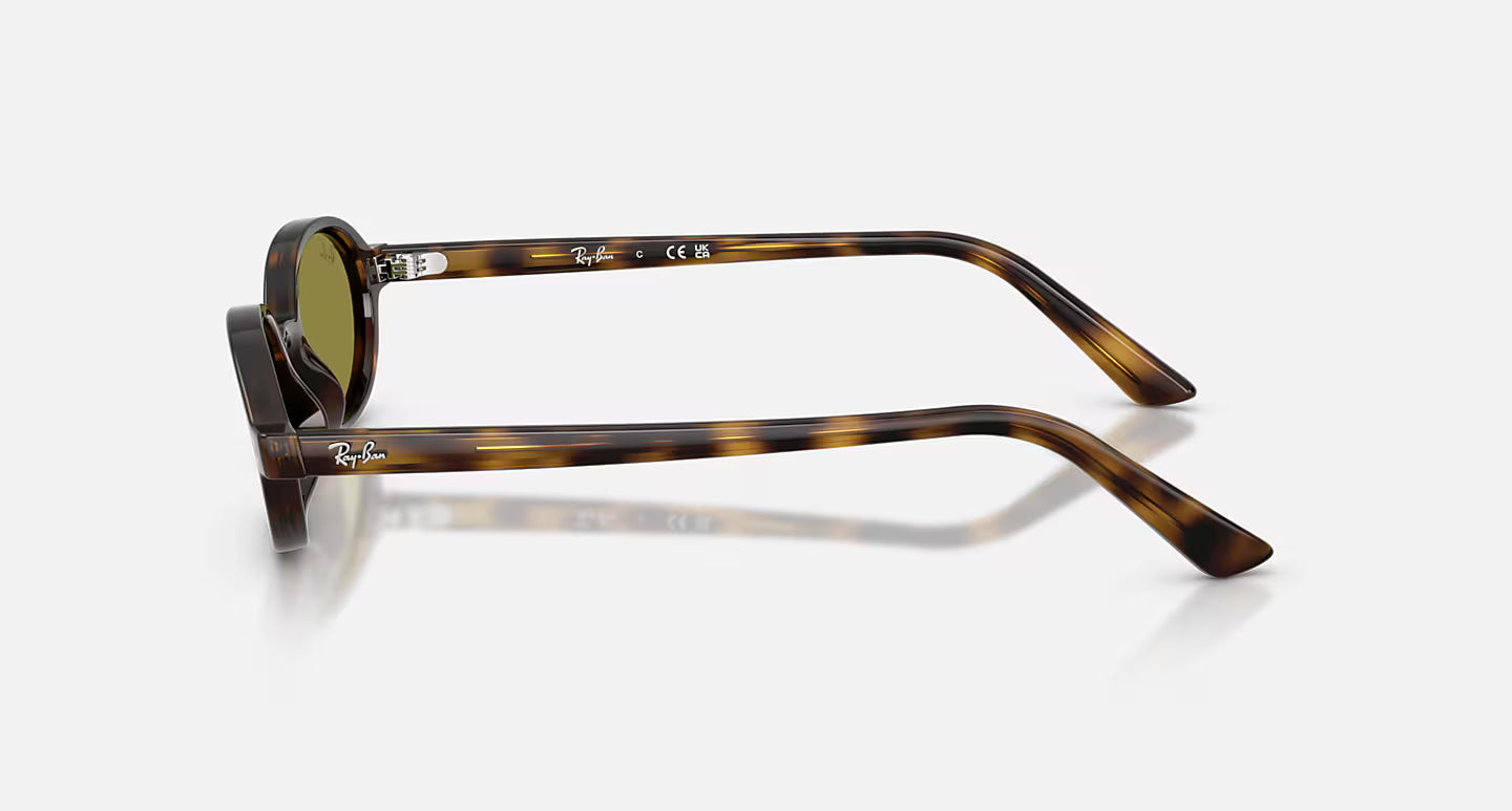 Khal Bio-Based RB4472 Polished Havana w/ Green Lens