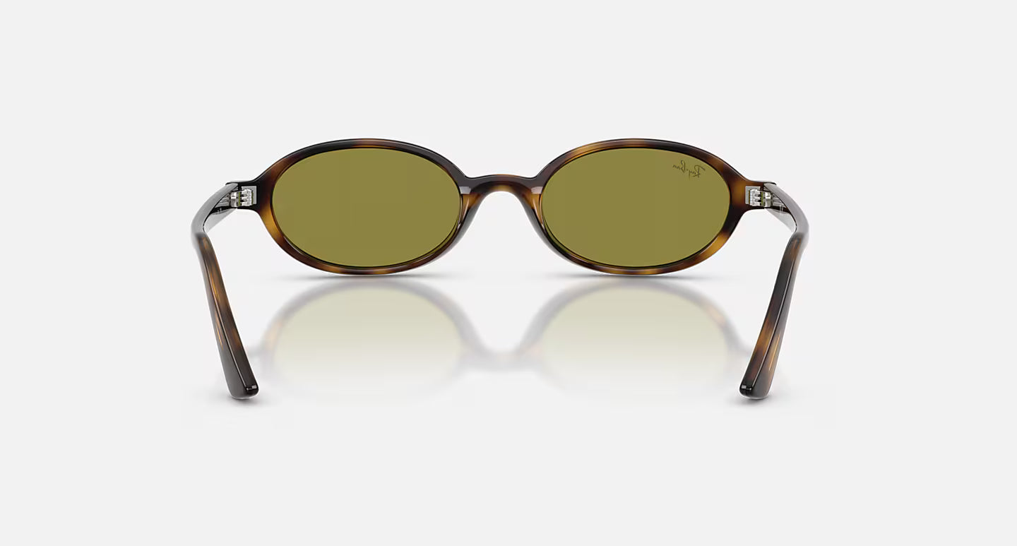 Khal Bio-Based RB4472 Polished Havana w/ Green Lens