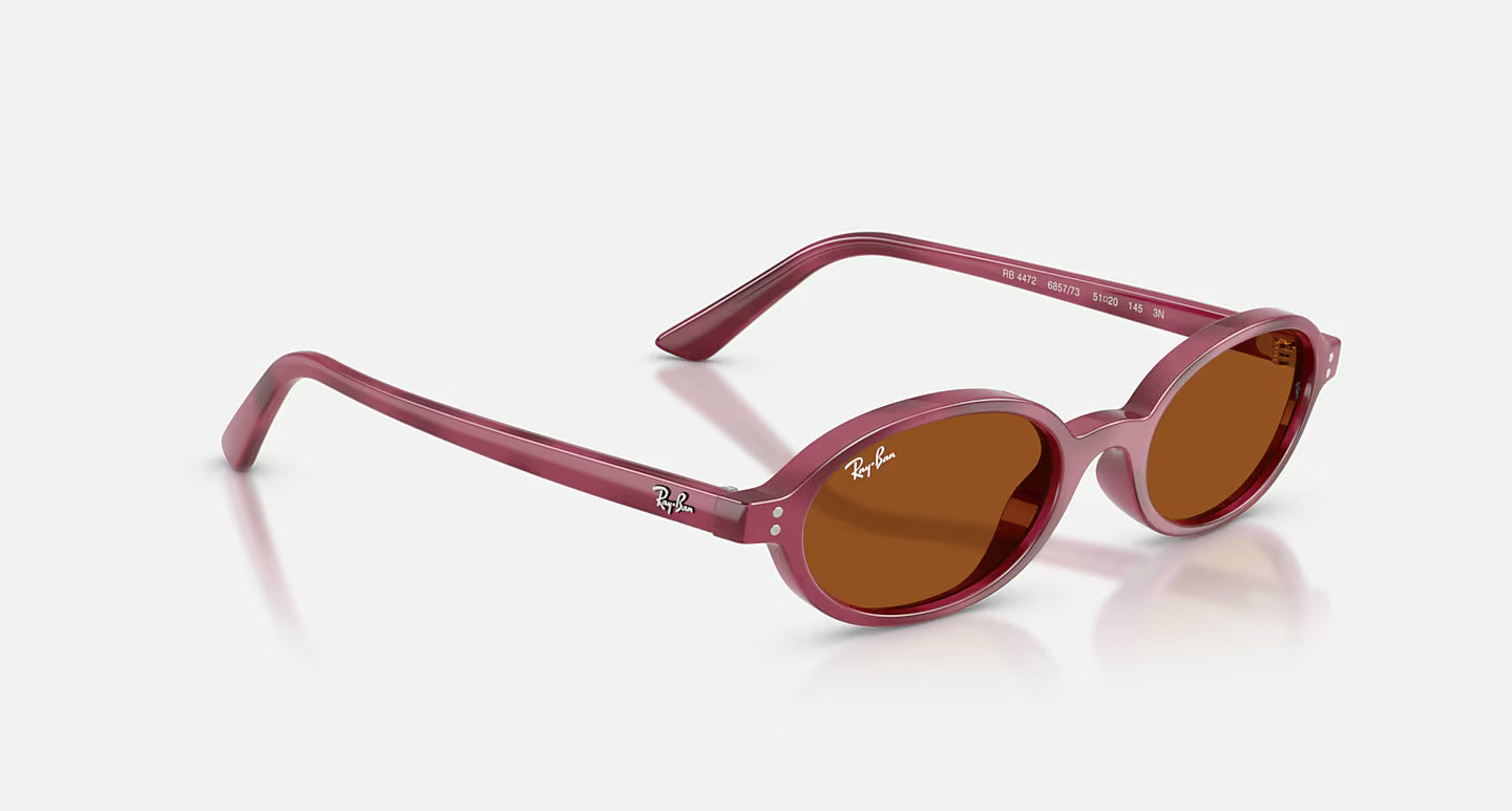 Khal Bio-Based RB4472 Violet Havana w/ Dark Brown Lens