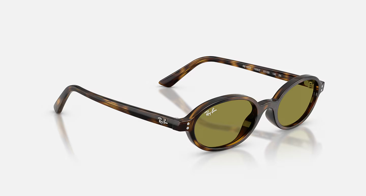 Khal Bio-Based RB4472 Polished Havana w/ Green Lens
