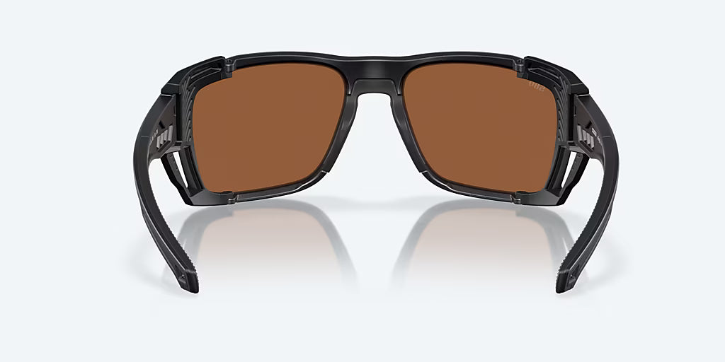 King Tide 8 Black Pearl Sunglasses - Copper Silver Mirror 580G