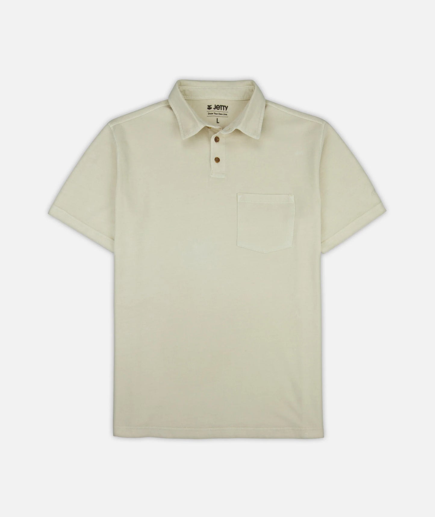 Knoll Polo Shirt - Bone White