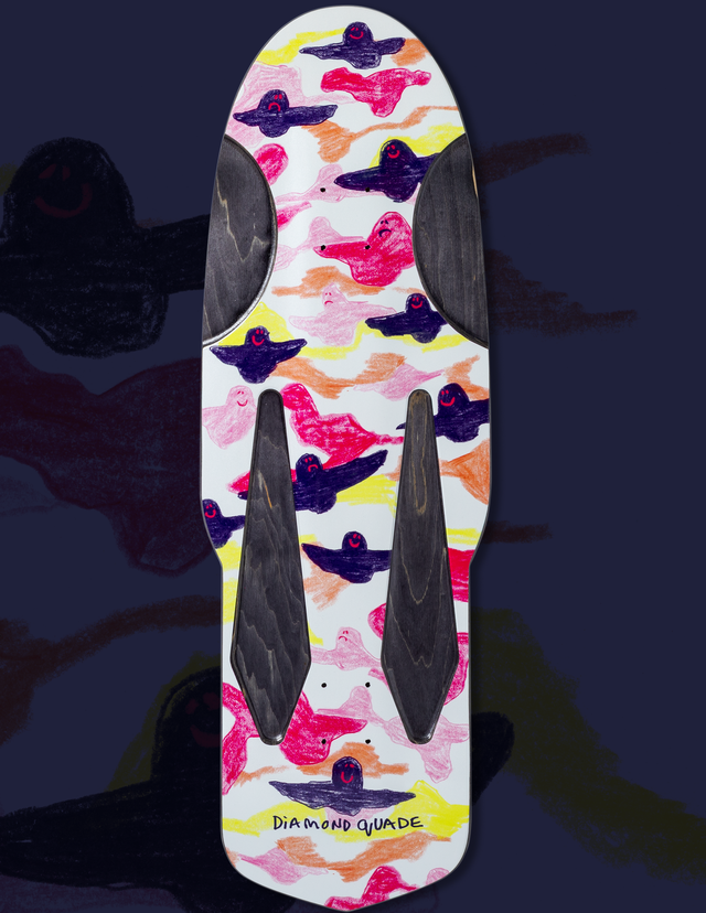 Krooked Skateshop Day 2026 Gonz DIAMOND QUAD Beamer Deck 10.75