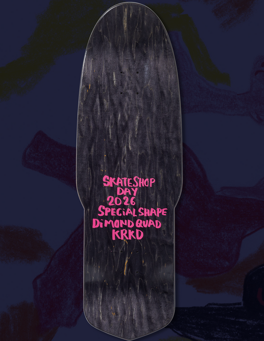 Krooked Skateshop Day 2026 Gonz DIAMOND QUAD Beamer Deck 10.75