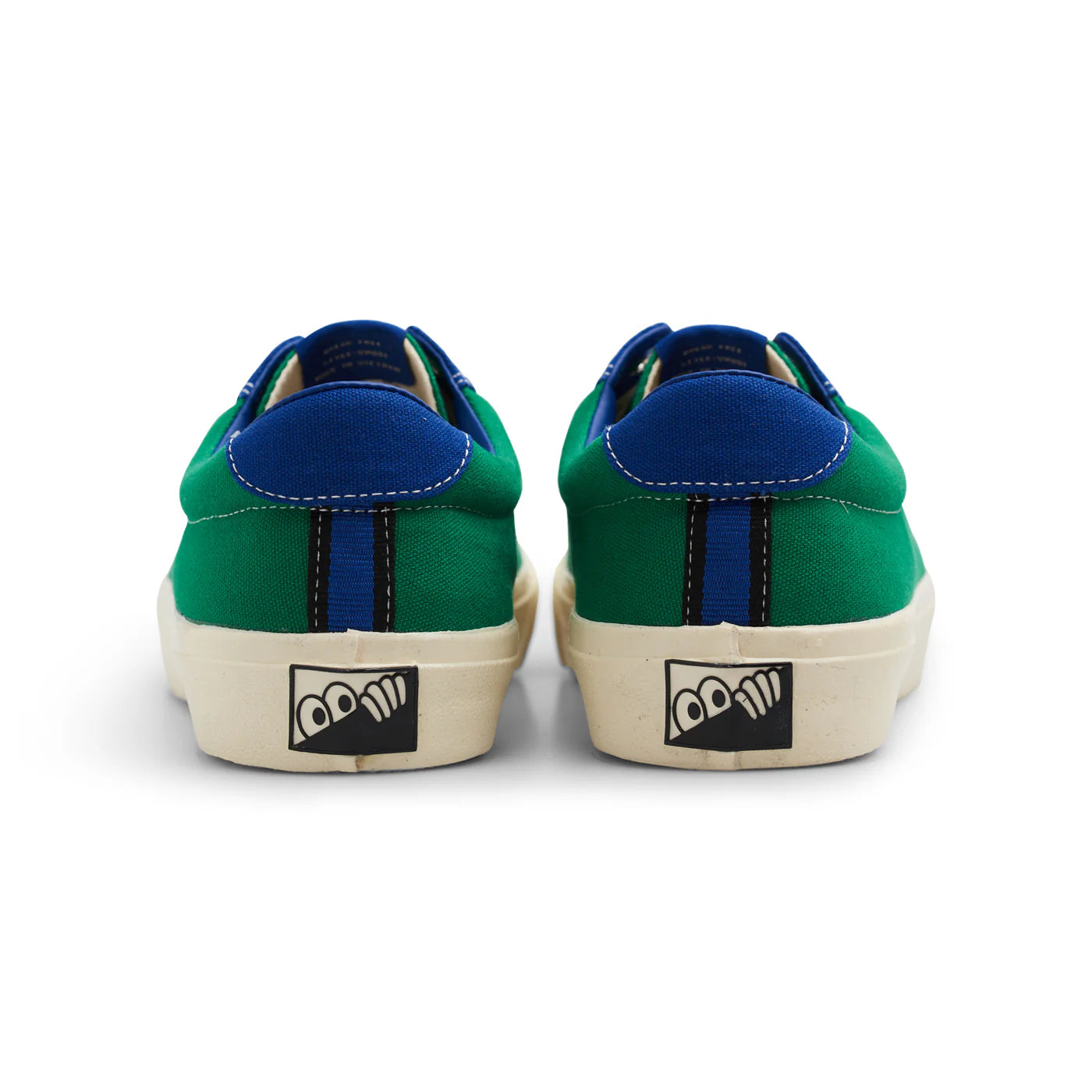 Last Resort x Julian Smith VM001 Lo Canvas - Kelly Green / Klein Blue / White