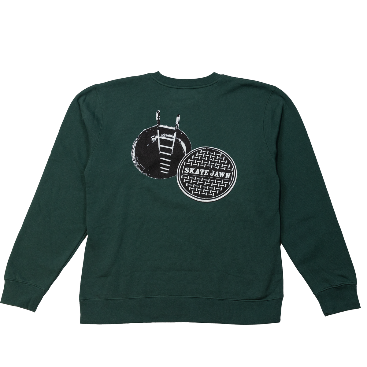 Skate Jawn Ladder Crewneck - Green