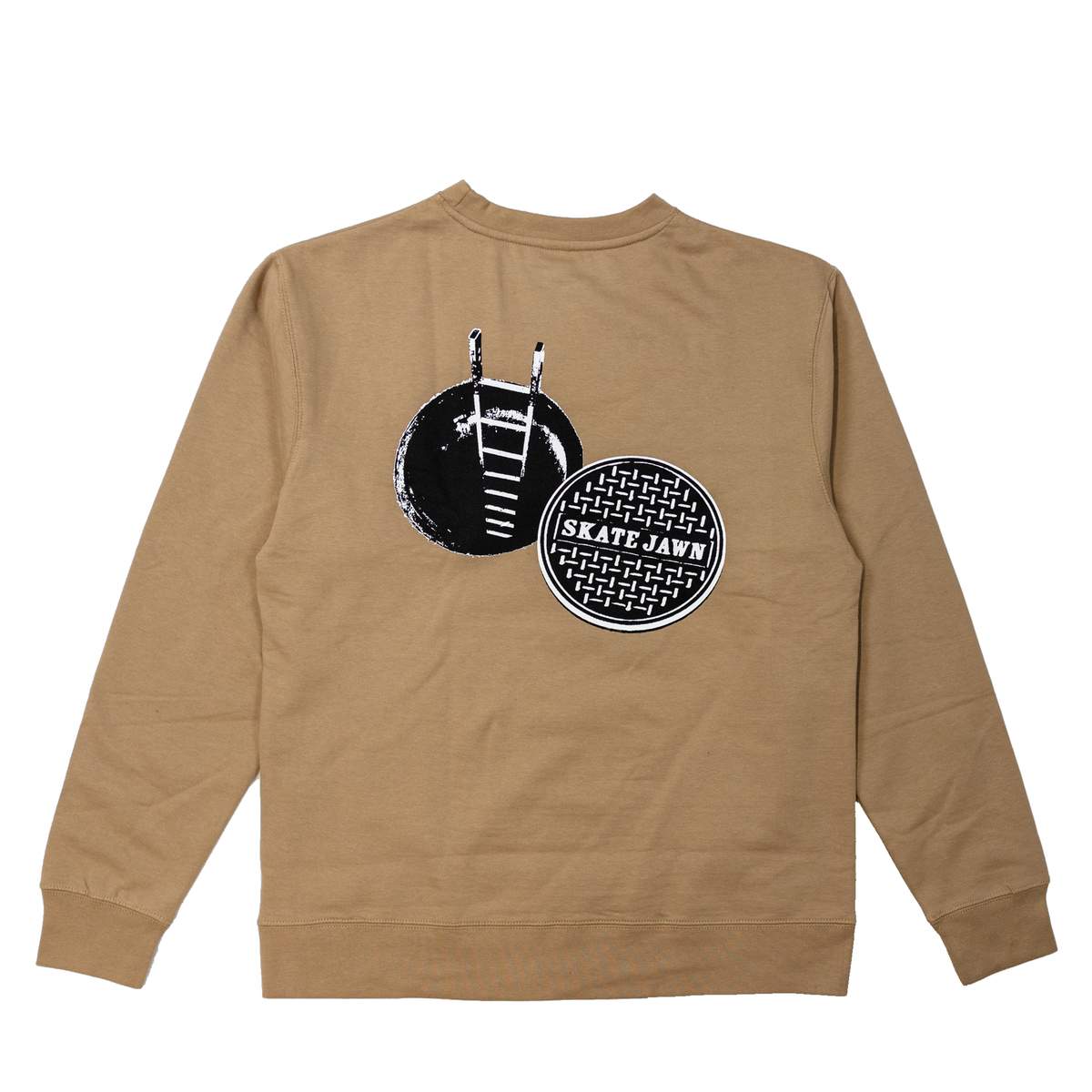 Skate Jawn Ladder Crewneck - Sand