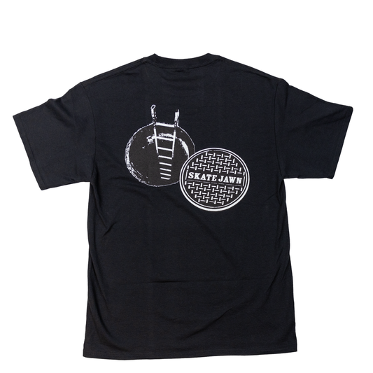 Skate Jawn Ladder Tee - Black