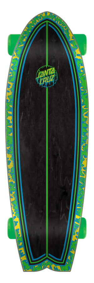 Santa Cruz Toxic Dot Shark Cruiser Cruzer