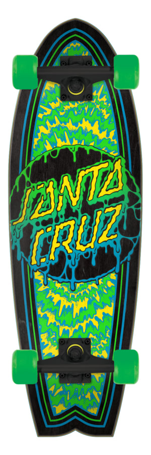 Santa Cruz Toxic Dot Shark Cruiser Cruzer