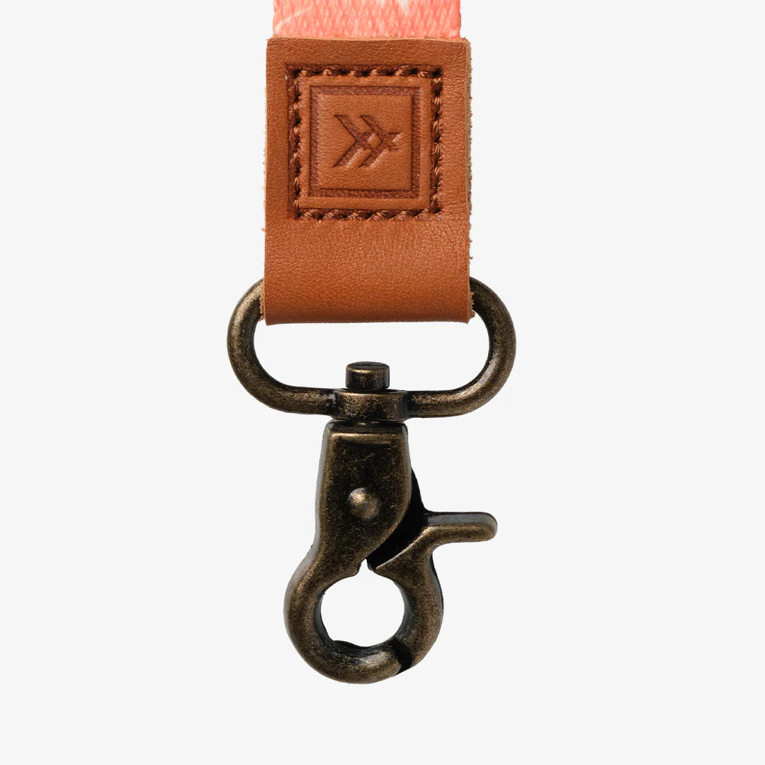 Thread Neck Lanyard - Coral Crush