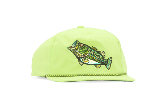 Largemouth Performance Hat - Lime