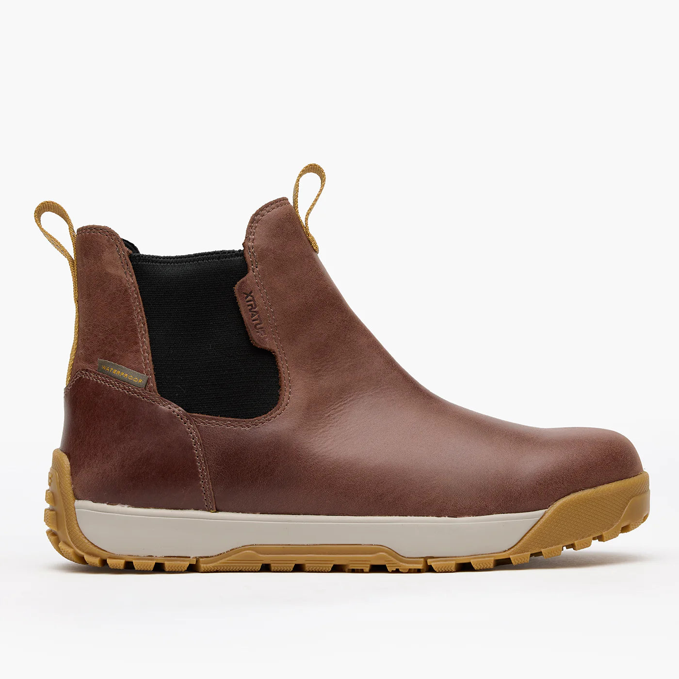 Xtratuf Men’s 6’’ Leather Ankle Deck Boot ADB - Earth Brown