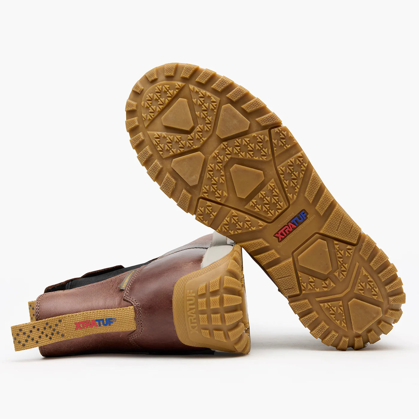 Xtratuf Men’s 6’’ Leather Ankle Deck Boot ADB - Earth Brown