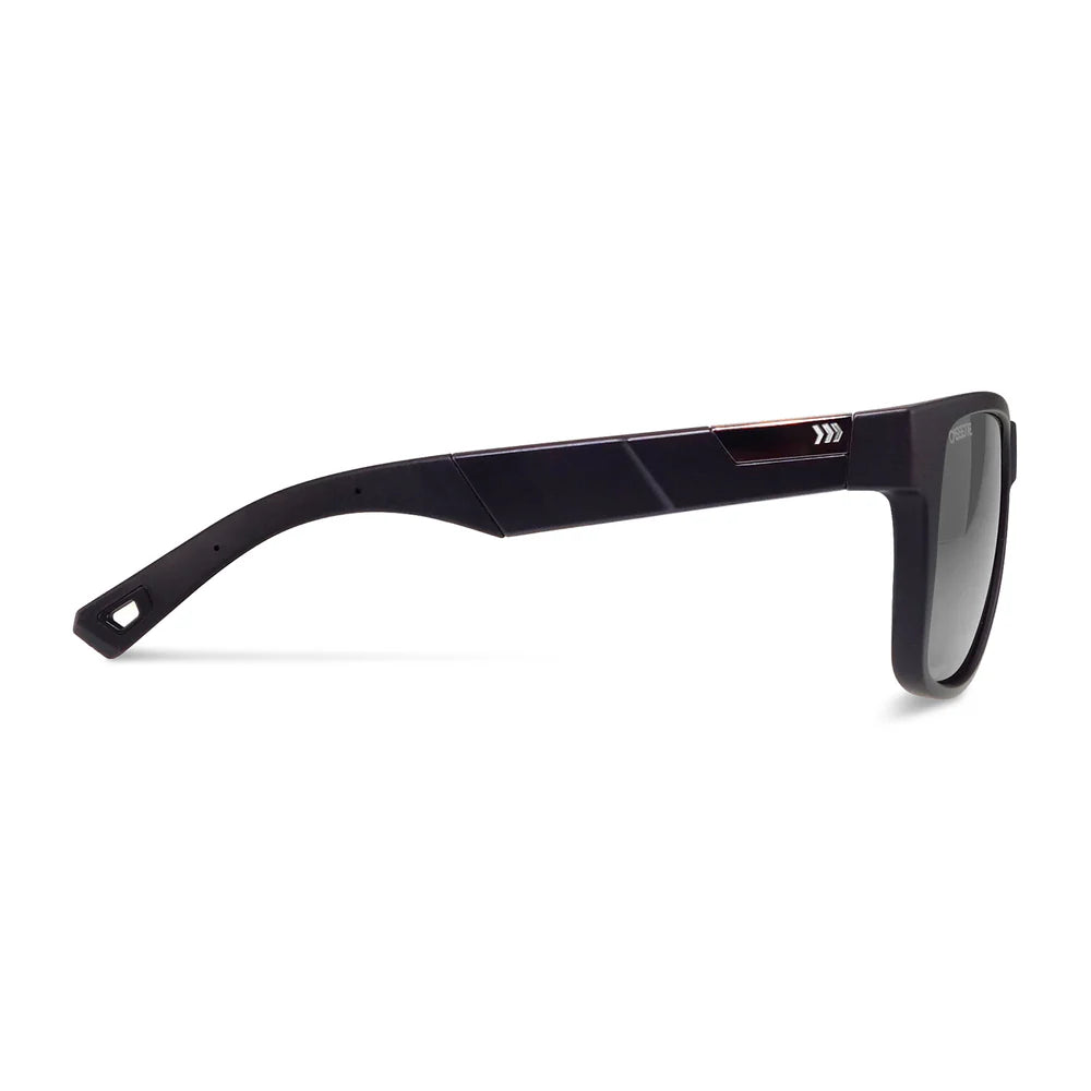 Cassette Optics Legend Pro Sunglasses - Matte Black / Color Boost Polarized Smoke Lens