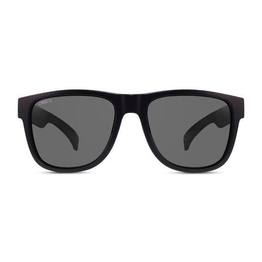 Cassette Optics Legend Pro Sunglasses - Matte Black / Color Boost Polarized Smoke Lens