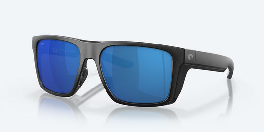 Lido Matte Black w/ Blue Mirror 580P