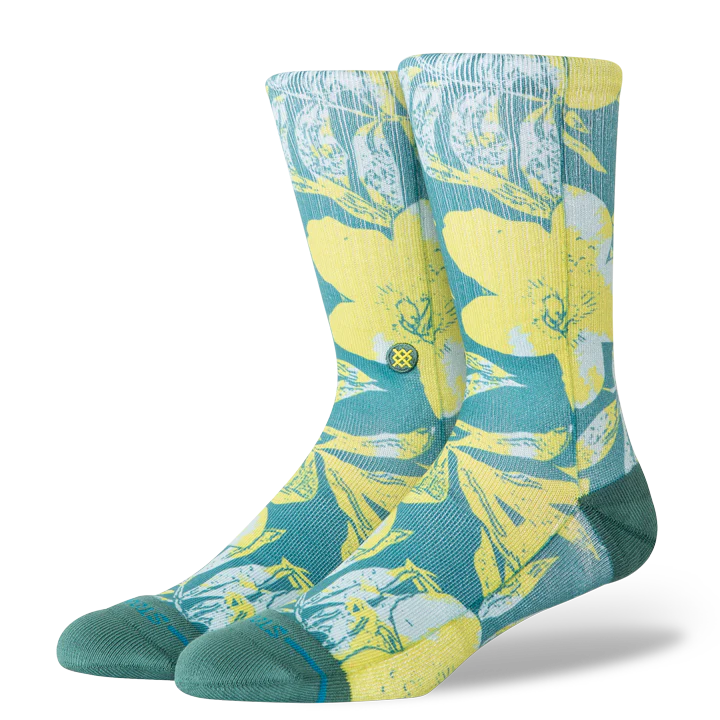Lihue Crew Sock - Green