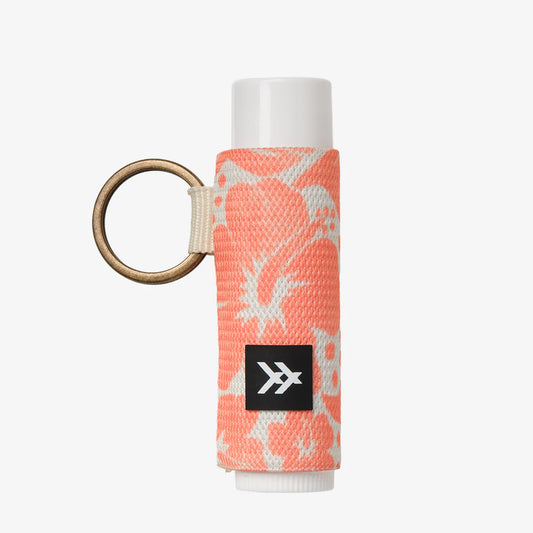 Thread Lip Balm Holder - Coral Crush