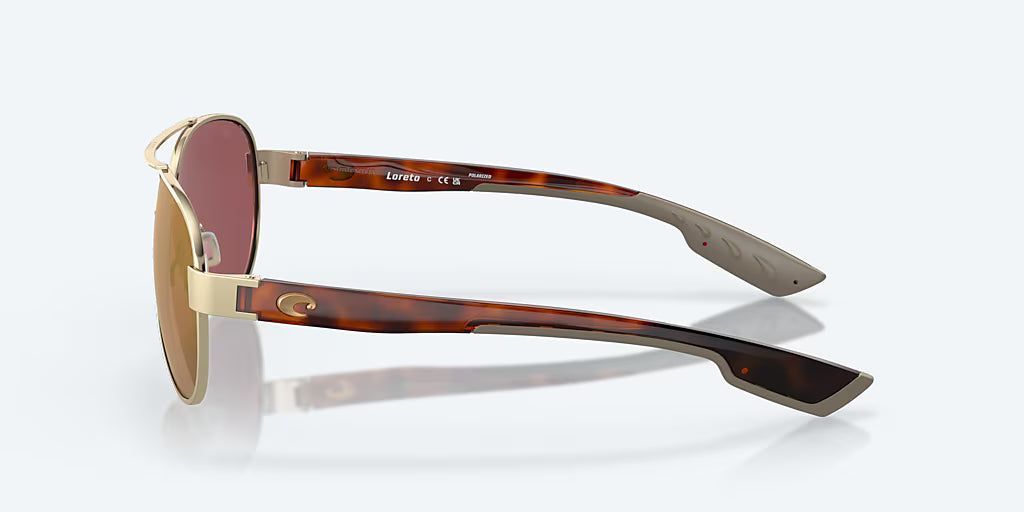 Loreto Brushed Gold w/ Gold Mirror 580G