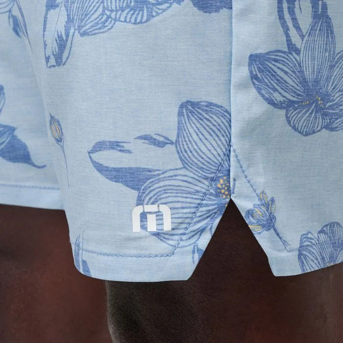 Lull in the Action Boardshort - Heather Dream Blue